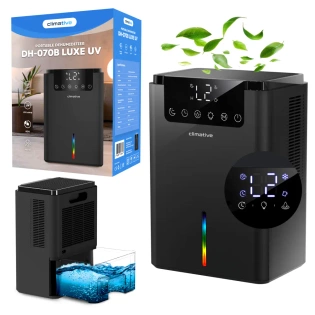 Osuszacz powietrza Climative DH-070 Luxe UV Czarny