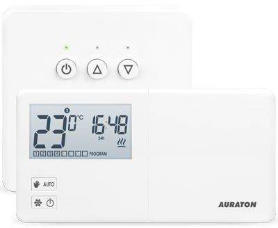 Auraton R30 RT Bezprzewodowy, programowalny tygodniowo, regulator temperatury AURLA0R301010 AURATON