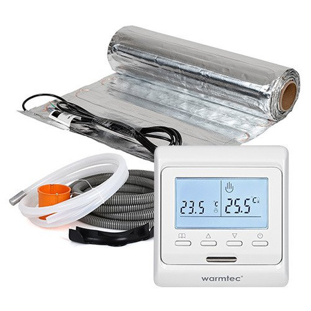 Zestaw ogrzewania podłogowego pod panele | Warmtec AL-70/T510 7 m²
