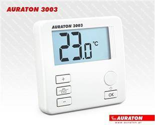 AURATON 3003 regulator dobowy przewodowy z wyświetlaczem, obniżenie nocne AURLA30030000