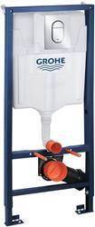 RAPID SL 3 w 1 Stelaż Podtynkowy do WC wysokość instalacji 1,13 m z płytką Slim Arena do montażu w pionie 39504000 GROHE