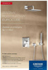 Eurocube - system natryskowy z jednouchwytową baterią wannową 23409000 GROHE