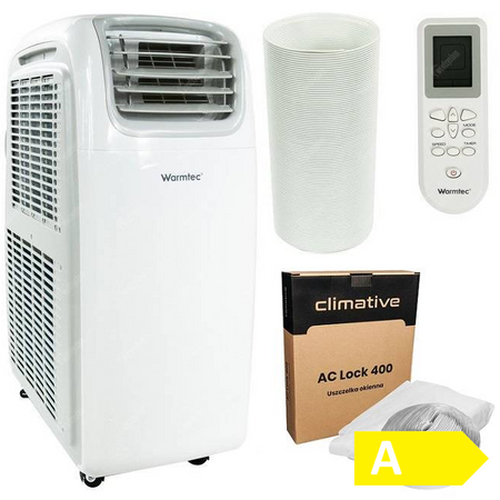 Klimatyzator przenośny Warmtec Morso KP40W + uszczelka okienna