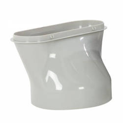 Końcówka wylotowa rury ø 15 cm KON-WYL-150 Warmtec