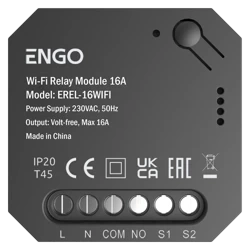 Inteligentny przekaźnik EREL-16WIFI do systemu ENGO Smart