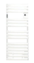 Grzejnik łazienkowy Atlantic Adelis White 500W