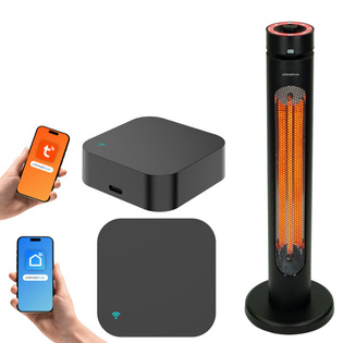 Promiennik podczerwieni Climative IRH-20 AURA + Sterownik WiFi Climative AC-S06 Pro