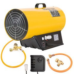 Nagrzewnica gazowa Master BLP 53ET + termostat TH5 10m + zestaw do sprzęgania butli