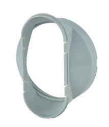 Mała spłaszczona końcówka rury, fi 13 cm Fral ACS07.125