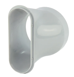 Duża spłaszczona końcówka rury, fi 15 cm Fral ACS07.060