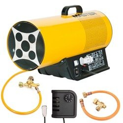 Nagrzewnica gazowa Master BLP 33ET + termostat TH5 10m + zestaw do sprzęgania butli