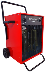 Polska nagrzewnica elektryczna Climative EH-22 kW mobile