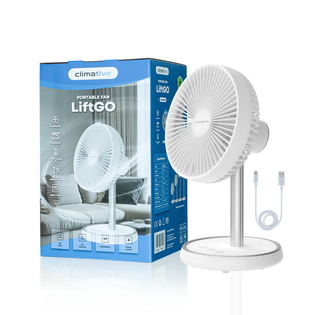 Wentylator Oscylacyjny Stojący Climative LiftGo Bezprzewodowy z USB 