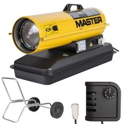 Nagrzewnica olejowa Master B 70 CED + termostat TH5 + zestaw kół